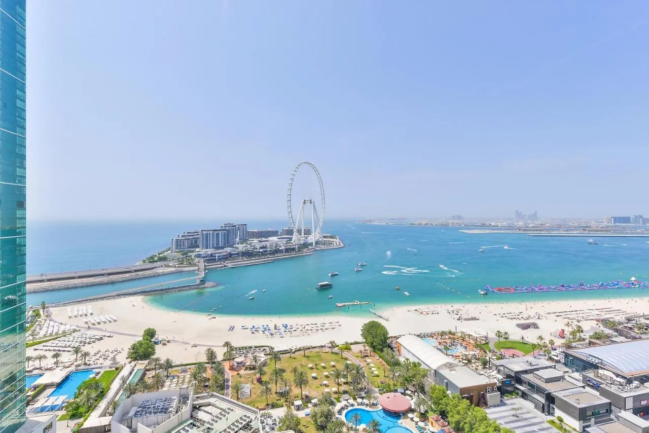 Luxury Jbr - Full Sea View - Free 5* Beach Resorts Access Dubai Daire