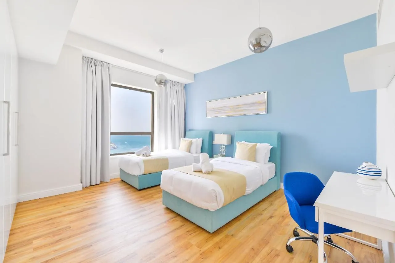 Luxury Jbr - Full Sea View - Free 5* Beach Resorts Access Dubai 0*,